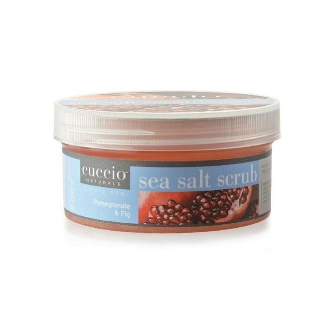 Cuccio Sea Salt/Sugar Moisturizing Exfoliation - Pomegranate & Fig 19.5 oz