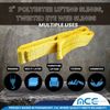 4Pack 2" x 3ft Twisted Eye Web Sling Lifting Strap Industrial 3100 lbs