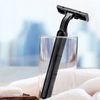 Disposable Razors in Bulk, Bulk Razors with Knife Cap, Black, Individually Packaged Disposable Razors Bulk with Shaving Cream for Hotels, Nursing Homes, Shelters, Homeless, Charities ( pack-30)