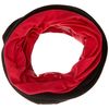 Had Unisex solid tube scarf, Fuchsia - Fleece Black