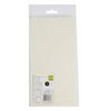 Vaessen Creative Large Rectangular Envelopes, 25 count, Ivory, Self-Seal, 8.8 x 4.5 inch, Matching Cards Available