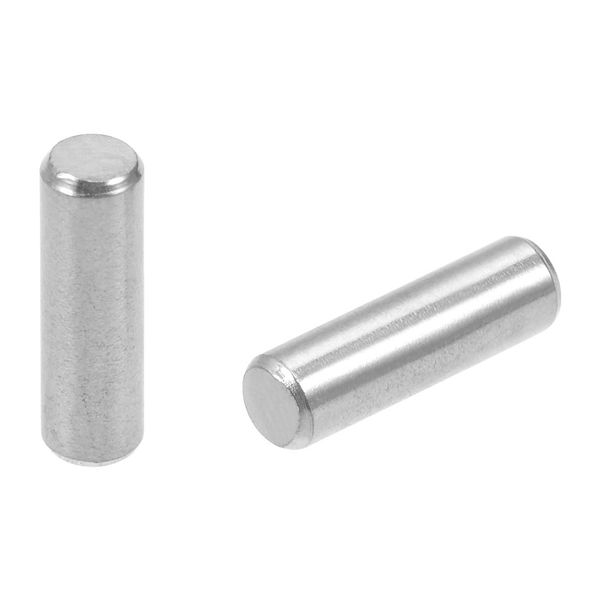 uxcell Dowel Pins 304 Stainless Steel Shelf Pegs Support Shelf Silver Tone 3mm x 10mm 50pcs