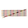 KnitPro 10 cm x 3.25 mm Symfonie Double Pointed Needles, Multi-Color