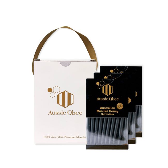 Oji Queen Bee Manuka Honey Stick MGO 300+10 sticks 3 boxes 360g, no packaging, 3pcs