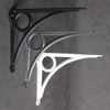 8 Inch Circle Cast Iron Shelf Bracket - Pewter