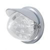 United Pacific 37288 17 LED Reflector Watermelon Marker/Cab Light Flush Mount Kit w/Visor, Single Function – Amber LED/Clear Lens – ONE Unit