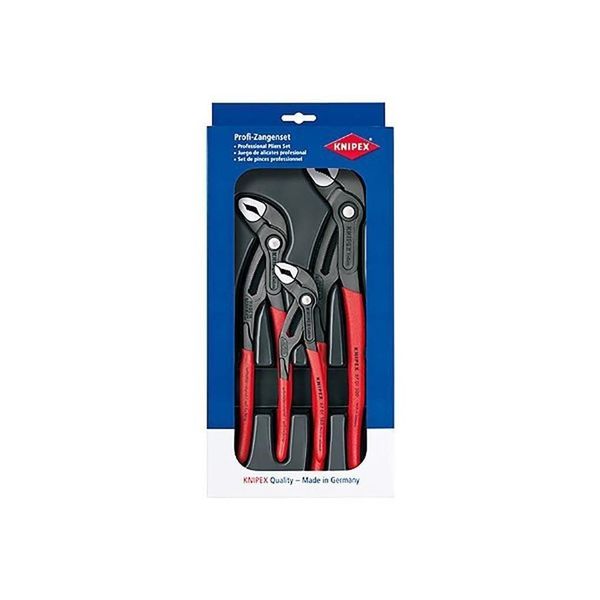 Knipex 00 20 09 V02 "Cobra" Pliers Set (3 Piece)