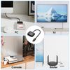 USB-C to SATA Adapter 5Gbps HDD/SSD Reader 2.5/3.5" Drives Plug & Play Power