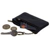 Oakridge Leather Men's RFID Coin Purse with Key Ring