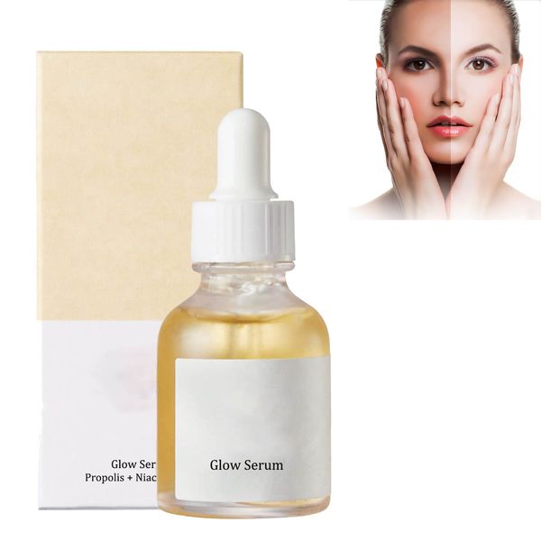 Propolis Niacinamide Serum, Brightening Lotion Dark Spot Remover Propolis, Facial Brightening Serums For Dark Skin, Face Firming Essence For Women Essence