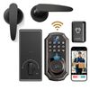 ARPHA Keyless Smart Door Lock Fingerprint WiFi APP Video Camera Doorbell+Knob