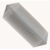 ToolUSA Optical Glass Triangular Prism | 1" x 2" (2.5 cm x 5 cm) | Refracts Light for Educational & Photography Use