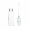 6packs 100ml Travel Spray Bottle Plastic Transparent Perfume Empty Atomize 3.5oz