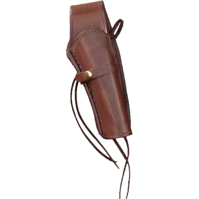 Western Express – Right – for 6” Brown Smooth Leather Gun Holster (.44 .45 Caliber)