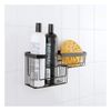 TATAY Corner Storage Basket, Aluminum, Silver, One Size