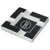 Personalized Visol Renner Black & White Ceramic Cigar Ashtray (Single Initial)