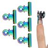 Nail Extension Clips - 5pcs Stainless Curve C Nail Extension Clips Multi-functional Nail Art Accessories for Long Nail and Thin Nail