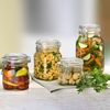 BORMIOLI ROCCO .5L Glass Canning Jar, 1 EA