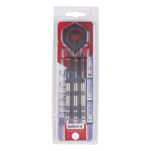 Unicorn Steel Tip Darts Set | Core Style 3 | Natural Tungsten Barrels | 27 g