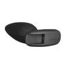 ElectraStim Silicone Noir Rocker Butt Plug, Large