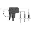 Prophete Luftpumpe, Fahrradpumpe, Mini-Luftpumpe