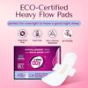 Genial Day Super Absorbent Heavy Flow Pads, 8 Count