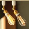 Axis E26 Duct Rail Spotlight, Brass Socket, For Lighting Rails, LED Bulbs, Ceiling Lighting