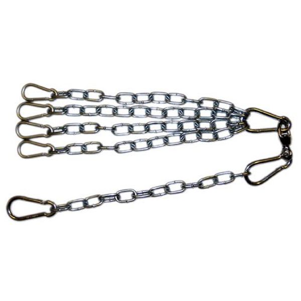 Heavy Bag Chain & Swivel Assembly (4 Snap Hooks)