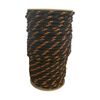 Polypropylenseil PP Seil Schnur PP 8mm 50 M schwarz