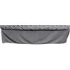 Nurture Mix and Match Gray Chevron Dust Ruffle