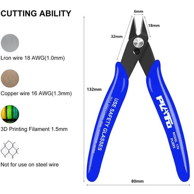 JUNEFOR Pliers Multi Functional Tools Jewelry Pliers Wire Cutters edc Jewelry  Pliers Tool Set Cutting Nipper Hand Tools