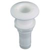 Perko Thru-Hull Connections - 1/2" White Plastic