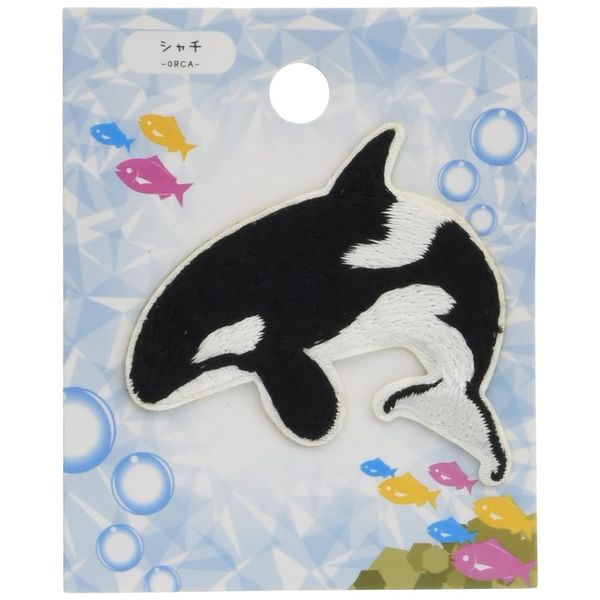 B2181021 Animal Friends Sticker Patch Killer Whale
