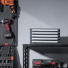 Drill Bit Dispenser Organizer Cabinet Five-Drawer for #1 to #60 Stackable
