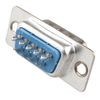 Futheda 10Pcs Computer DB9 Male Connector Adapter Solder Type 9 Pin D-SUB Connectors