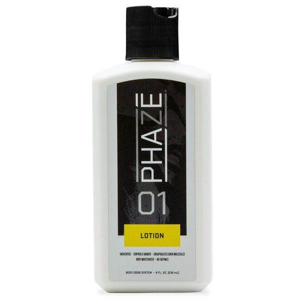 Scent Control Body Lotion | PhaZe Body Odor System by Illusion | #1 Deer Hunters Scent Control | Scent Elimination | Scent-Free Body Lotion for Hunting | 8oz. | Hunting Accessories