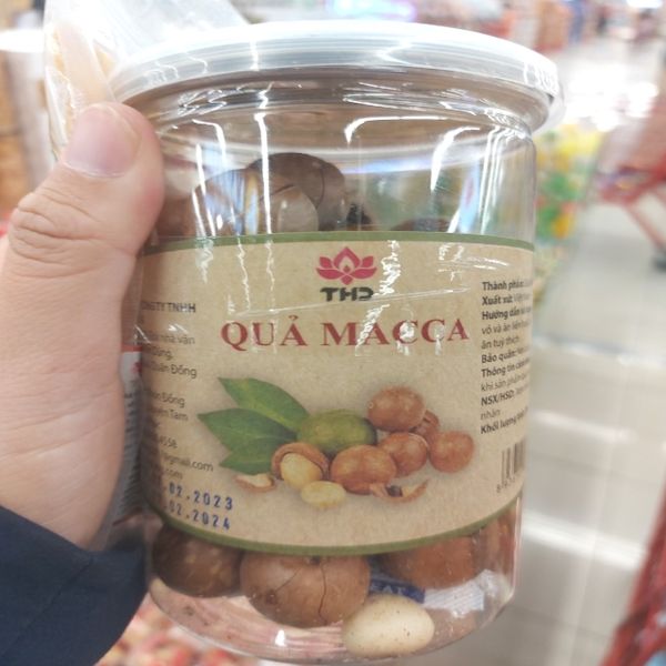 Vietnam Macadamia Nuts Nuts THD QUA MACCA 250g, 1 pc