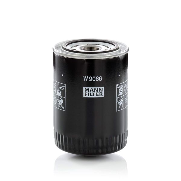Original MANN-FILTER Oil filter W 9066 – For Passenger Cars