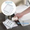 Ceramic Soap Dish Bar Soap Holder Double Layer Soap Tray Draining Soap Saver by Lofekea