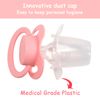 LittleForBig Bigshield Generation-II Pacifier Pink
