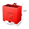 Ballast Box 3 Point Category 1 Tractor 800 LBS 2" Hitches Quick Tach Attachment