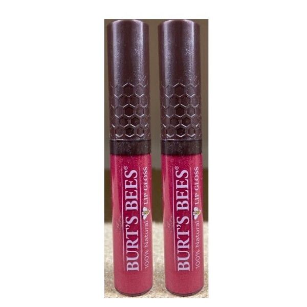 2 PACK Burt's Bees 100% Natural Lip Gloss, 245 Summer Twilight