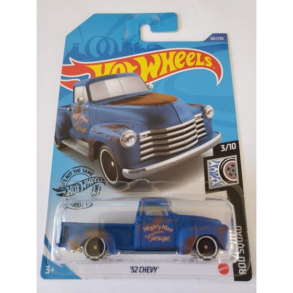 Hot Wheels 2020 Rod Squad '52 Chevy, Blue 201/250