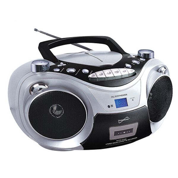 Supersonic SC709 Portable MP3/CD Player with AM/FM Tuner