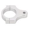 Damper Fork Bracket Support Holder, Steering Damper Fork Frame Mounting Clamp Vibrations Reduction Lightweight Damper Fork Bracket Support Holder for Motorcycle (56MM)