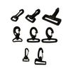 Be-Creative ASSORTED HOOK BUCKLES ROTARY-METAL - 25mm (1pc)