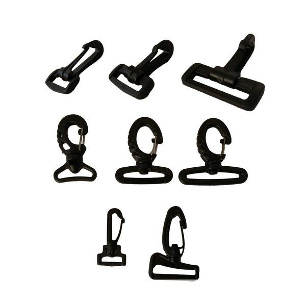Be-Creative ASSORTED HOOK BUCKLES ROTARY-METAL - 25mm (1pc)
