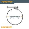 POWERTEC 2-Inch Double Wire Hose Clamp | 5-Pack (70215)