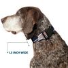 Buckle-Down Plastic Clip Collar - American Eagle Flags - 1" Wide - Fits 15-26" Neck - Large