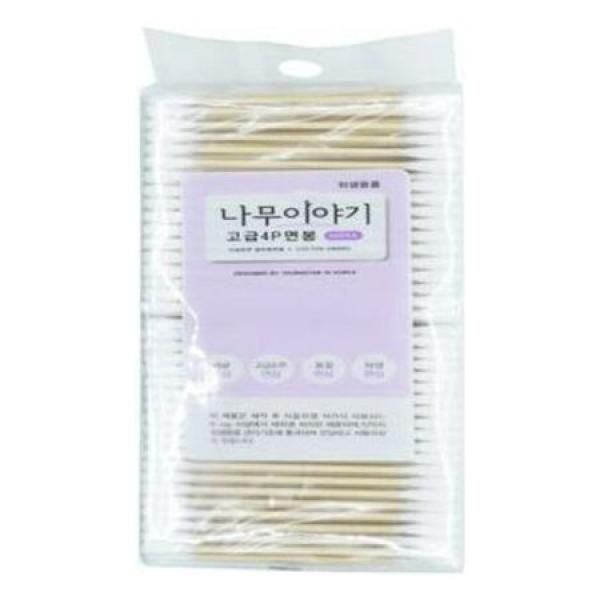 Pure cotton swab 400EA earpick cosmetic swab_MC